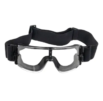 Тактические очки маска Goggles + сменные линзы Black (200838) Kali