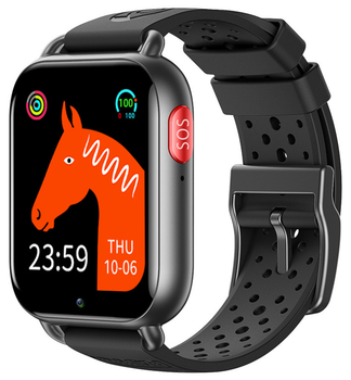 Дитячий годинник з GPS-трекером Modfit Zoomi All Black