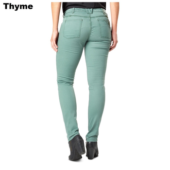 Женские зауженные тактические джинсы 5.11 Tactical WOMEN'S DEFENDER-FLEX SLIM PANTS 64415 2 Long, Thyme