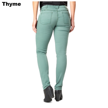 Жіночі завужені тактичні джинси 5.11 Tactical women's DEFENDER-FLEX SLIM PANTS 64415 4 Regular, Thyme
