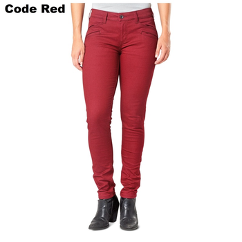 Жіночі завужені тактичні джинси 5.11 Tactical women's DEFENDER-FLEX SLIM PANTS 64415 4 Regular, Code Red