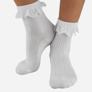 Шкарпетки NOVITI SB020-G-01 23-26 Білий (Q5905204311127)