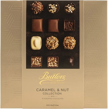 Шоколадные конфеты Butlers Caramel & Nut Collection 240 г (8000019940324)
