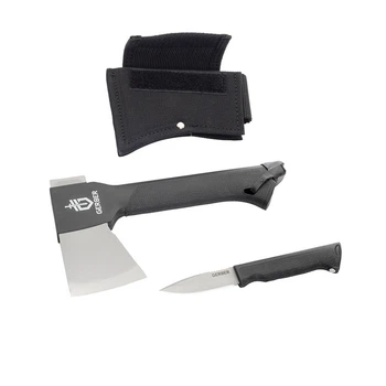 Набор Gerber Gator Combo Axe (топор + нож) Черный