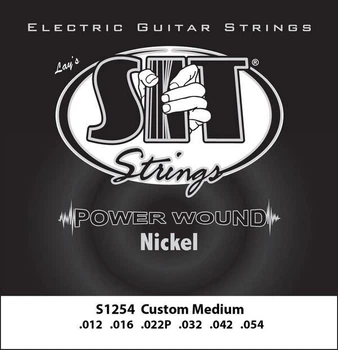 Струны для электрогитары SIT S1254 Medium Light Power Wound Nickel (12-54)