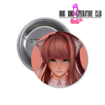 Значок Doki Doki Literature Club Литературный клуб Доки Доки DDLC #15