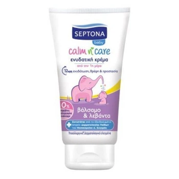 Увлажняющий крем с зверобоем и лавандой Septona Baby Calm & Care 150 мл