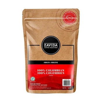 Кава Zavida Colombian 100% "Колумбія 100%" Обсмаження Середнє 907г