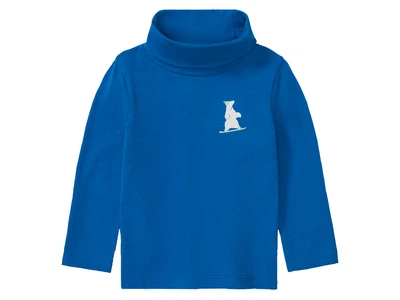 Гольф-водолазка бавовняний для хлопчика Lupilu LIDL 422071 086-92 см (12-24 months) синій