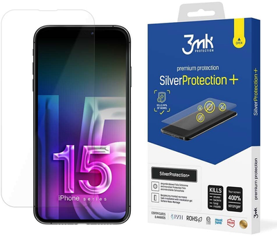 Захисна плівка 3МК Silver Protection+ для Apple iPhone 15 Pro Max (5903108535632)