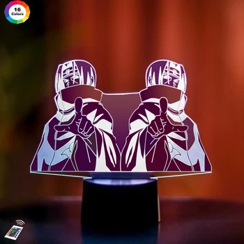 Ночник-светильник 3D "Итачи 5" 18х20 см 3DTOYSLAMP (2000002622758)