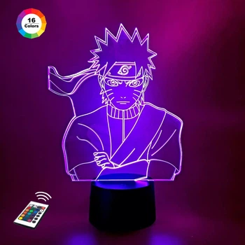 Ночник-светильник 3D "Наруто 2" 25х18 см 3DTOYSLAMP (2000002625100)