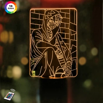 Ночник-светильник 3D "Ангел кровопролития Зак" 3DTOYSLAMP 26х14 см 000262531