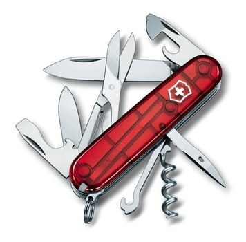 Ніж Victorinox Swiss Army Climber 1.3703.T2 (червоний)