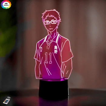 Нічник-світильник 3D "Кей Цукіша" 26х10 см 3DTOYSLAMP (2000002622727)
