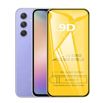 Защитное стекло TDG 9D для Samsung Galaxy A54 (A546) черный Full Glue 0,26 мм