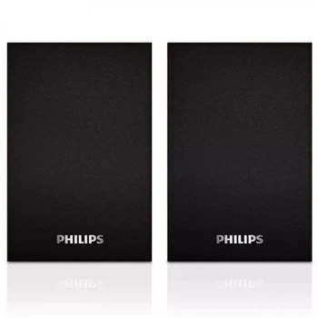 Акустическая система 2.0 Philips SPA20/00 USB 7вт 75 - 20000Гц wooden black