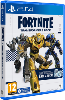 Gra PS4 Fortnite - Transformers Pack (Kod aktywacyjny w pudełku) (5056635604361)