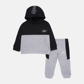 Детский спортивный костюм (худи + штаны) для мальчика Reebok B9799RB (12M) 80 см Black (196096119020)