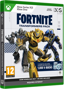 Гра XOne/XSX Fortnite - Transformers Pack (Код активації в коробці) (5056635604569)