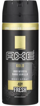 Dezodorant w sprayu Axe Gold 150 ml (6001087375115)