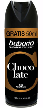Дезодорант Babaria Chocolate 200 мл (8410412020947)