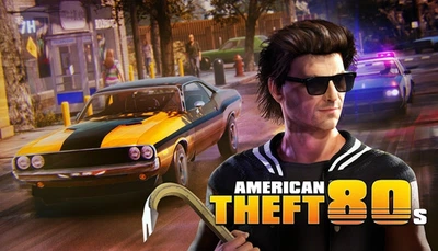 Гра American Theft 80s для ПК (Ключ активації Steam)