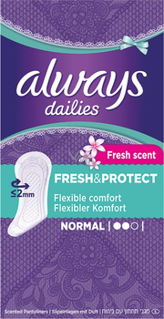 Щоденні прокладки Always Dailies Fresh & Protect Normal 30 шт (4015400743545)