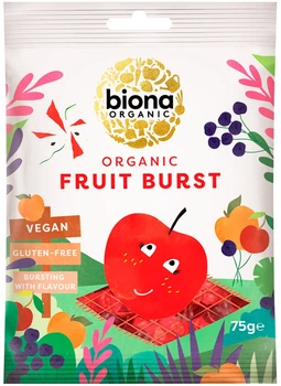 Желейні цукерки Biona Organic Fruit Burst Органічні 75 г (5032722318786)