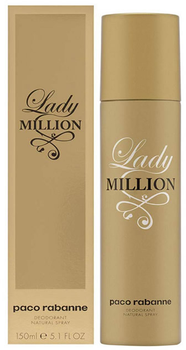 Dezodorant Paco Rabanne Lady Million 150 ml (3349668589999)
