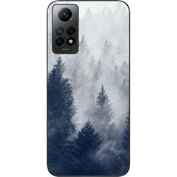 Силиконовый чехол бампер SMTT для Xiaomi Redmi Note 12 Pro 4G с картинкой Лес