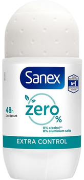 Dezodorant Sanex Zero Extra Control Roll On 50 ml (8718951463554)