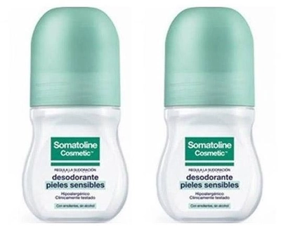 Дезодорант Somatoline Cosmetic Pack Sensitive Skin s 2 x 50 мл (8410118032589)
