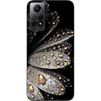 Силиконовый чехол SMTT для Xiaomi Redmi Note 12 Pro 4G с картинкой Цветок