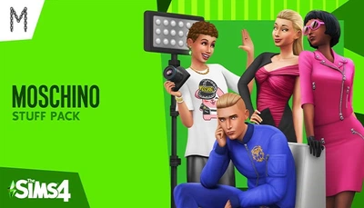 Дополнение The Sims 4 - Moschino Stuff Pack для ПК (Ключ активации EA App)
