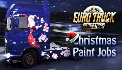 Дополнение Euro Truck Simulator 2 - Christmas Paint Jobs Pack для ПК (Ключ активации Steam)