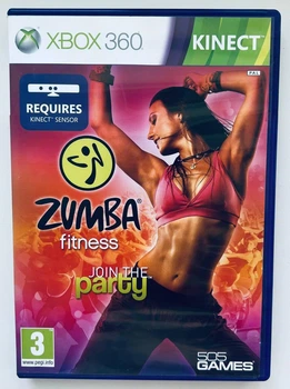 Zumba Fitness, Б/У, русская версия - диск для Xbox 360