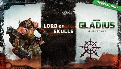 Дополнение Warhammer 40,000: Gladius - Lord of Skulls для ПК (Ключ активации Steam)