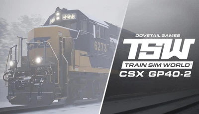 Дополнение Train Sim World: CSX GP40-2 Loco для ПК (Ключ активации Steam)