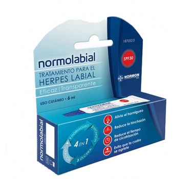 Środek na przeziębienie Lab. Normon Cold Sore Treatment Normon Normolabial 6 ml (8435232340150)