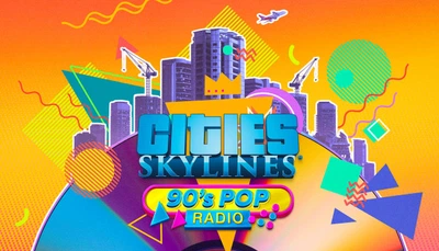 Дополнение Cities: Skylines - 90's Pop Radio для ПК (Ключ активации Steam)