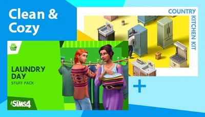 Дополнение The Sims 4 - Clean & Cozy для ПК (Ключ активации EA App)