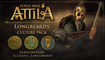 Дополнение Total War: Attila - Longbeards Culture Pack для ПК (Ключ активации Steam)