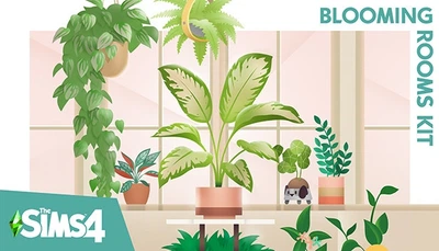 Дополнение The Sims 4 - Blooming Rooms Kit (Комнатные растения) для ПК (Ключ активации EA App)