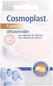 Plastry Cosmoplast Ultrasensible Band-Aids Without Pain 10 szt (4046871009571)