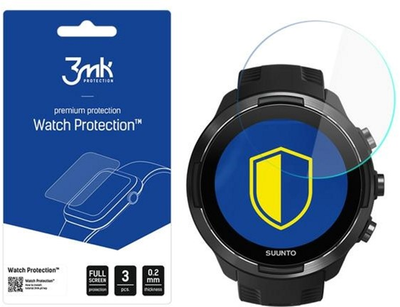 Захисне скло 3MK FlexibleGlass Watch для Suunto 9 3 шт (5903108045759)