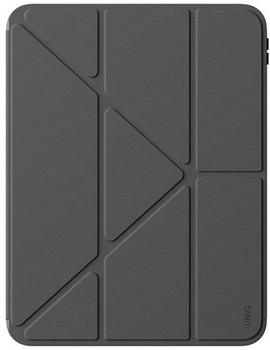 Обкладинка Uniq Moven для Apple iPad Pro 12.9" 2021 антибактеріальна charcoal grey (8886463677223)