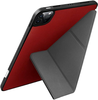 Książka Uniq Transforma do Apple iPad Pro 11" 2021 antybakteryjna Coral Red (8886463676707)