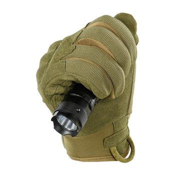 Эластичные перчатки M-TAC Assault Tactical MK.5 с интегрированной защитой косточек олива размер M
