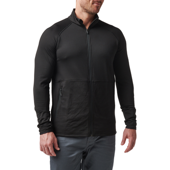 Куртка флісова 5.11 Tactical Stratos Full Zip Black S (72244-019)